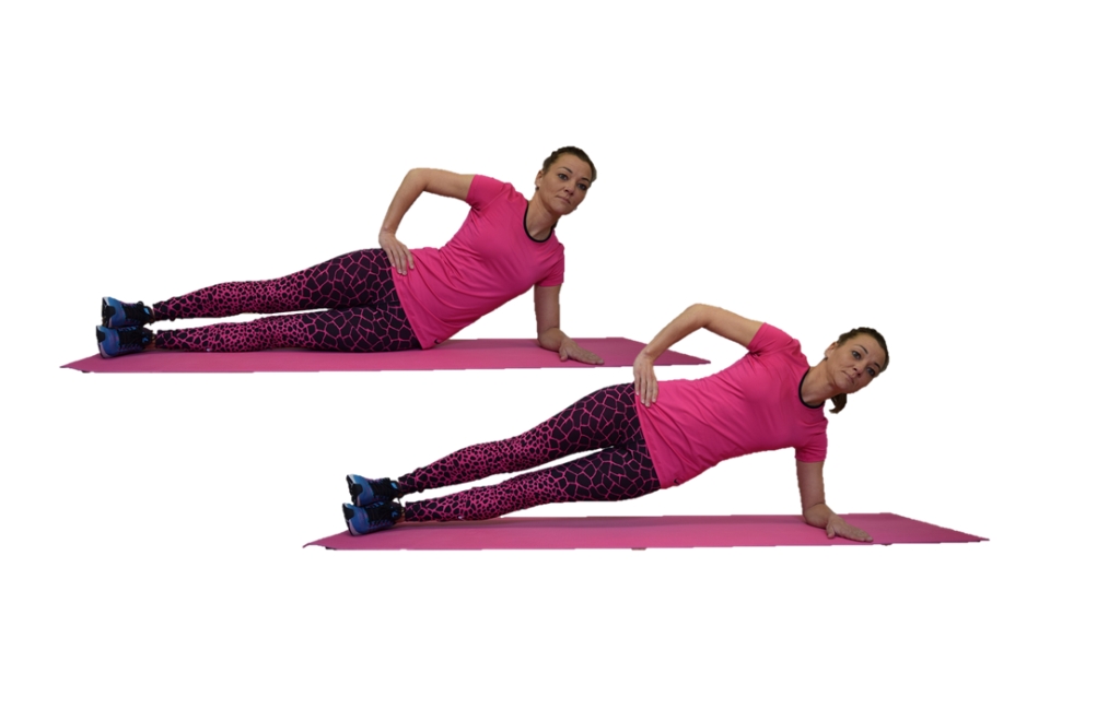 Side Plank Dips