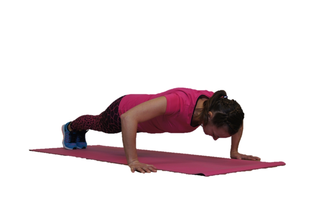 Wide Grip Plank